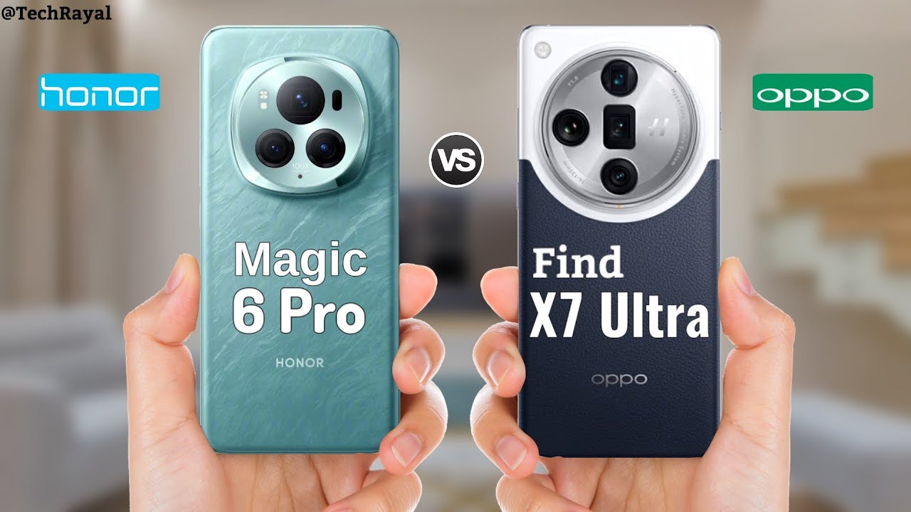 Honor Magic 6 Pro vs Oppo Find X7 Ultra : MagicOS 8 or ColorOS 14