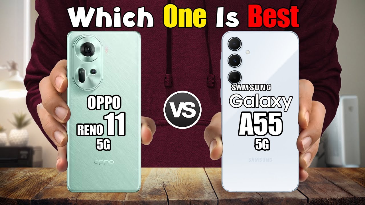 Samsung Galaxy A55 vs Oppo Reno 11 Pro : Exynos 1380 or Dimensity 8200